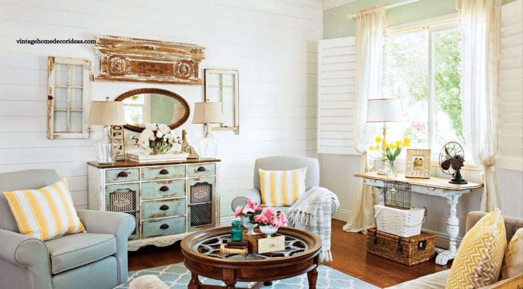 Cottage Style Living Room Ideas for a Relaxed Vintage Home Cottage Style Living Room